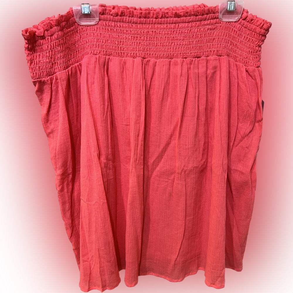 74. NWT Corral/Orange Short Skirt 20”